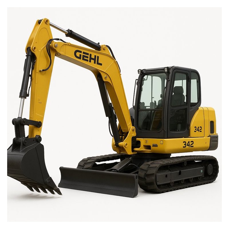 Gehl 342 362 Mini-Excavator Parts Catalog PDF Download