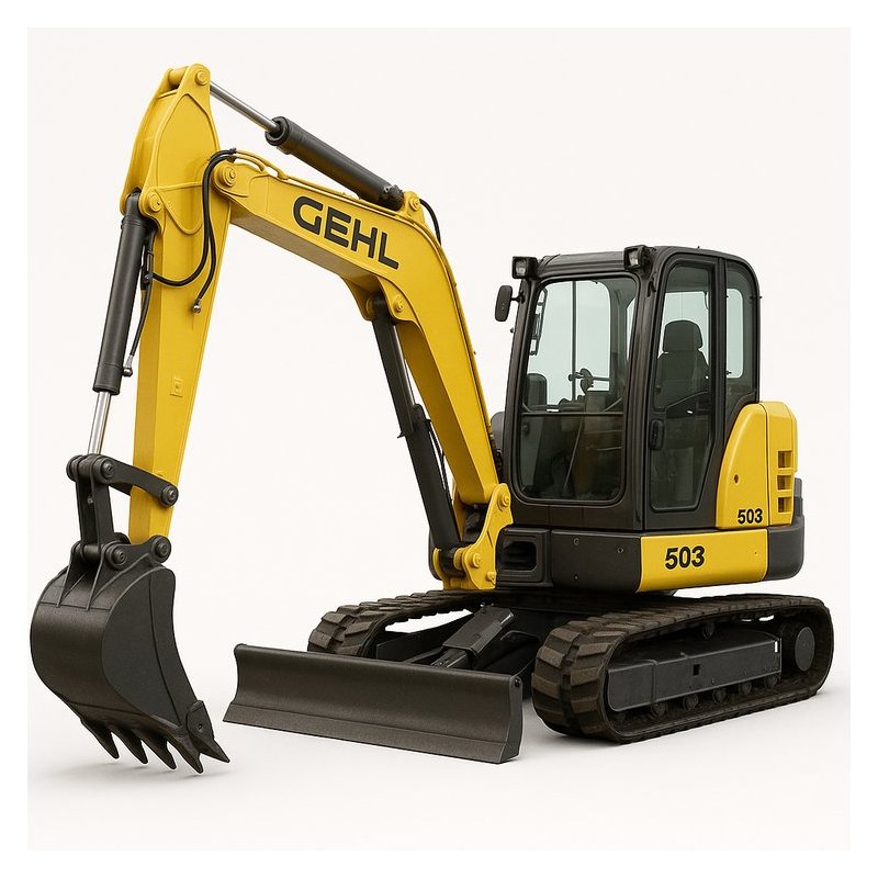 Gehl 503Z Compact Excavator Download (Beginning Serial Number: AC02471) Parts Catalog PDF Download