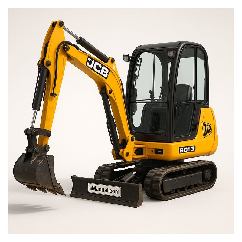 JCB 8013 8015 8017 8018 801Gravemaster Mini Excavator Instant Workshop Service Repair Manual PDF Download