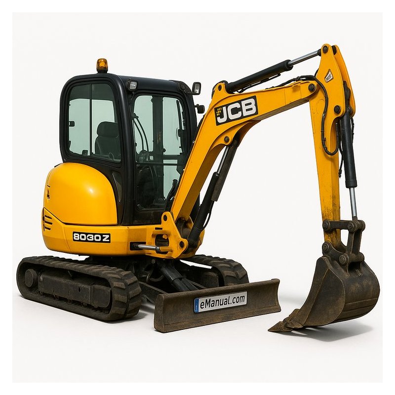 JCB 8030 Z Sn 1228500 Onwards Workshop Service Repair Manual PDF Download