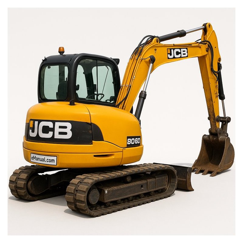 JCB 8080 Midi Excavator Workshop Service Repair Manual PDF Download