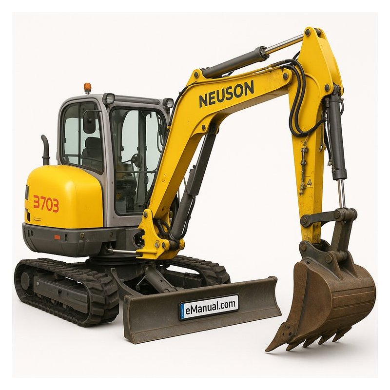 Wacker Neuson 3703 Compact Excavator Workshop Service Repair Manual PDF Download