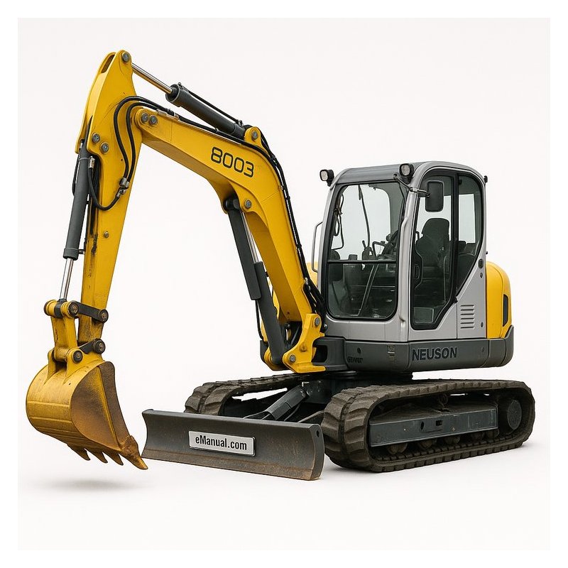 Wacker Neuson 8003 Track Excavator Workshop Service Repair Manual PDF Download