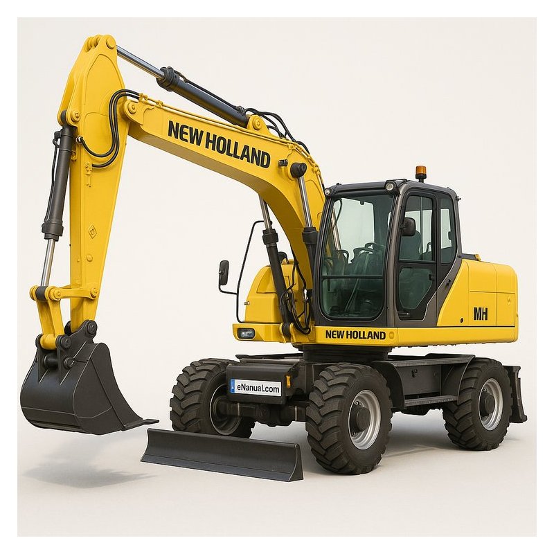 New Holland Mh City Mh Plus Mh 5.6 Wheel Excavator Workshop Service Repair Manual PDF Download