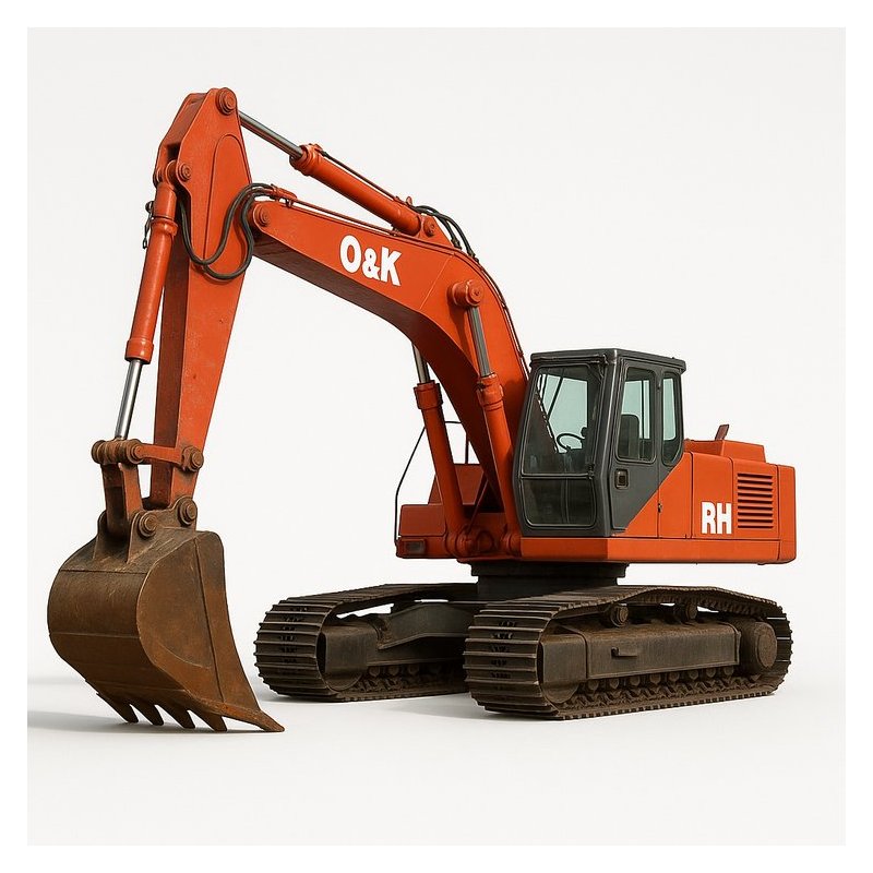 O&K Orenstein & Koppel RH 4 Hydraulic Crawler Excavator Loader Industrial Service Repair Workshop Manual 