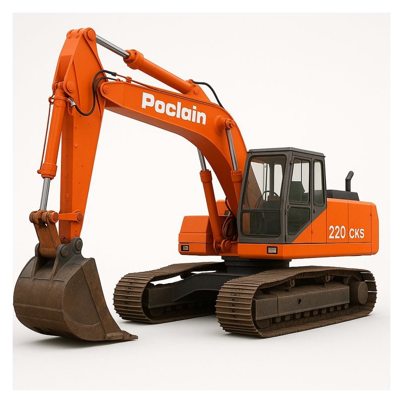 CASE Model 220 CKS Poclain Hydraulic Excavators Operators Manual Download PDF