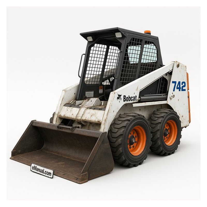Bobcat 742 Skid Steer Loader Sn 501820001- 501822999 Operation Workshop Service Repair Manual PDF Download