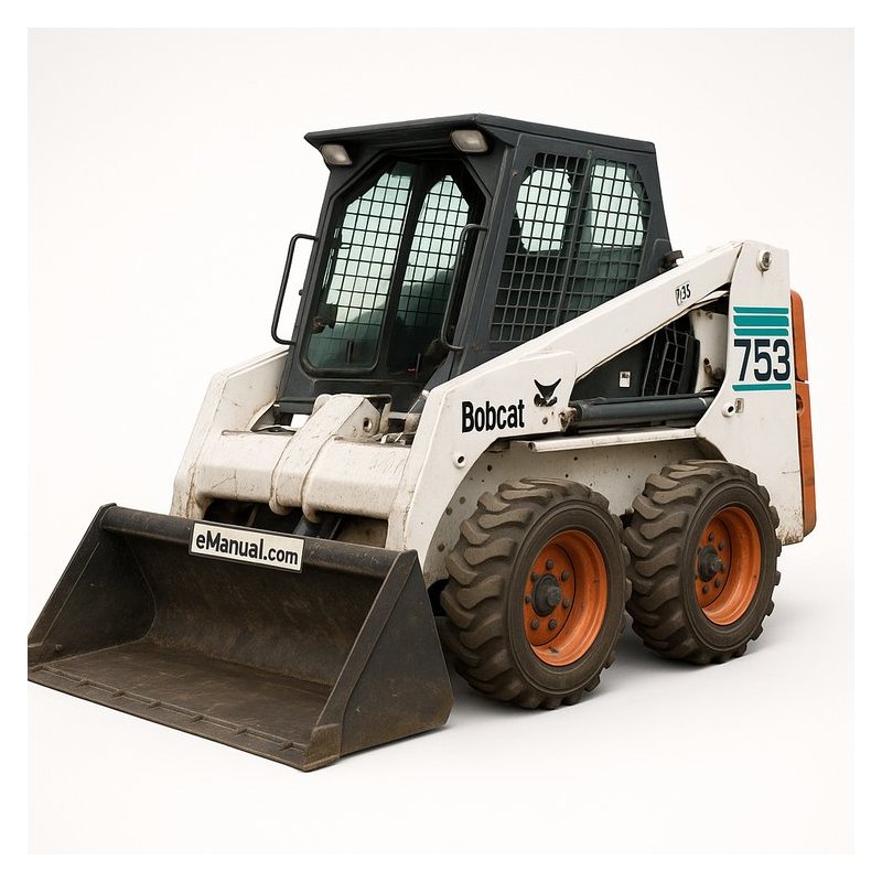 Bobcat 753H Skid Steer Loader Plus Sn 511011007 & Above Operation Workshop Service Repair Manual PDF Download