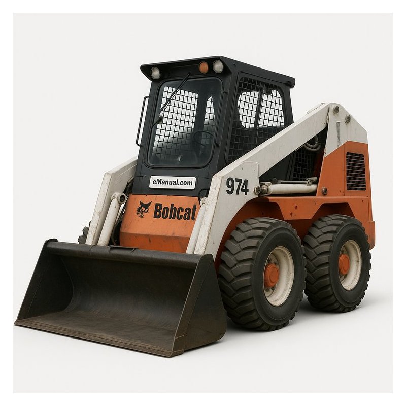 Bobcat 974 975 Skid Steer Loader Operation Workshop Service Repair Manual PDF Download