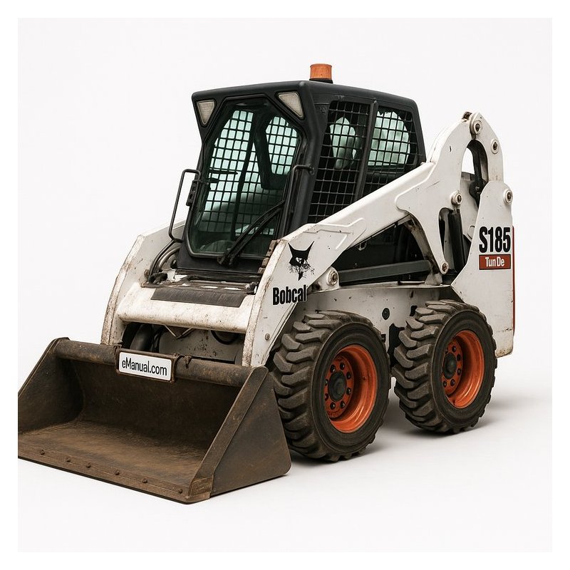 Bobcat S185 Turbo High Flow Skid Steer Loader Sn 525011001 & Above Operation Workshop Service Repair Manual PDF Download