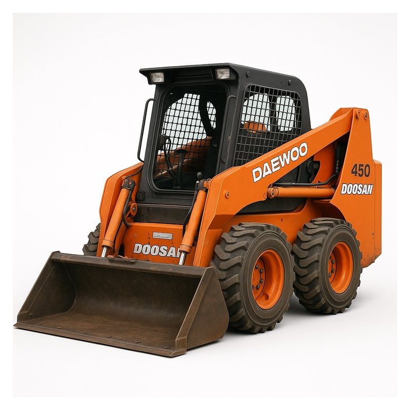 Daewoo Doosan 450 Skid Steer Loader Service Parts Catalog PDF Download