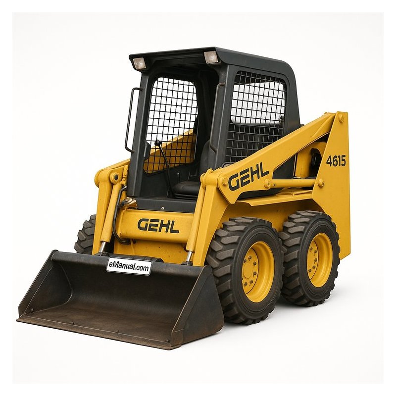 Gehl 4615 Skid Steer Loader Parts Catalog PDF Download