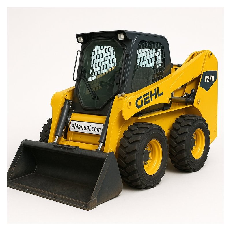 Gehl V270 Skid-Steer Loaders Parts Catalog PDF Download