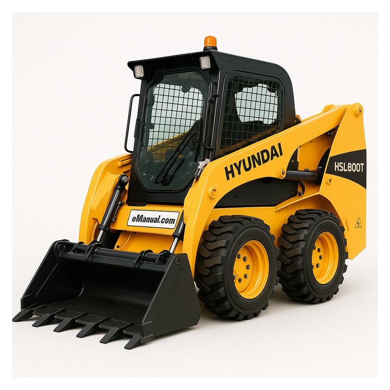 Hyundai HSL800T Skid Steer Loader Workshop Service Repair Manual PDF Download