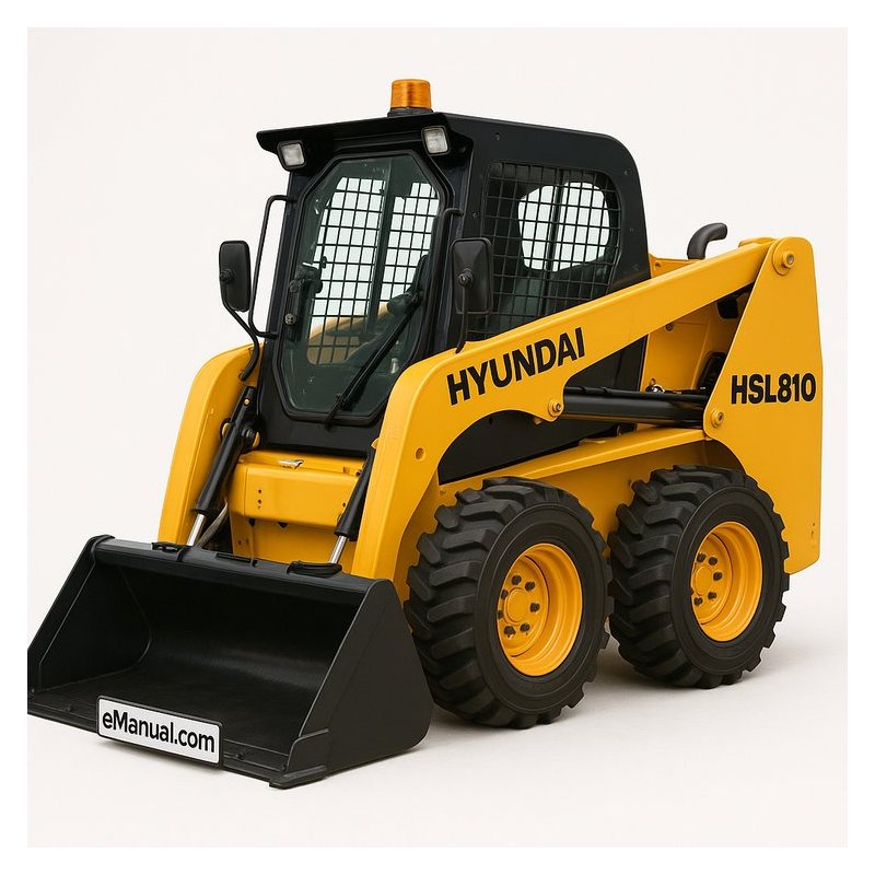 Hyundai HSL810 Skid Steer Loaders Workshop Service Repair Manual PDF Download