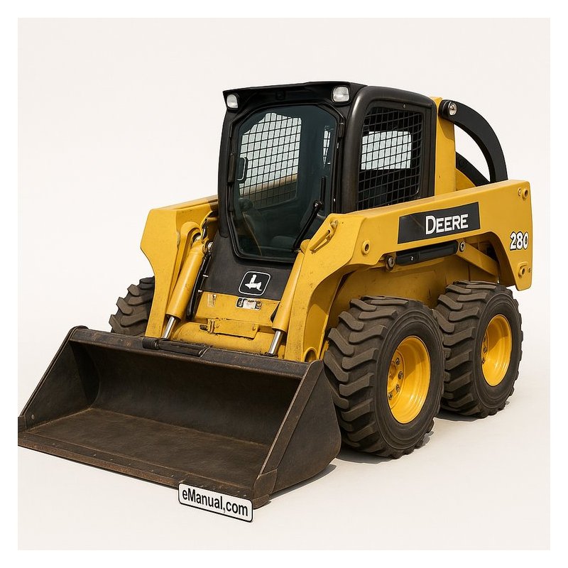 John Deere 280 Skid-Steer Loader and Workshop Service Repair Manual PDF Download