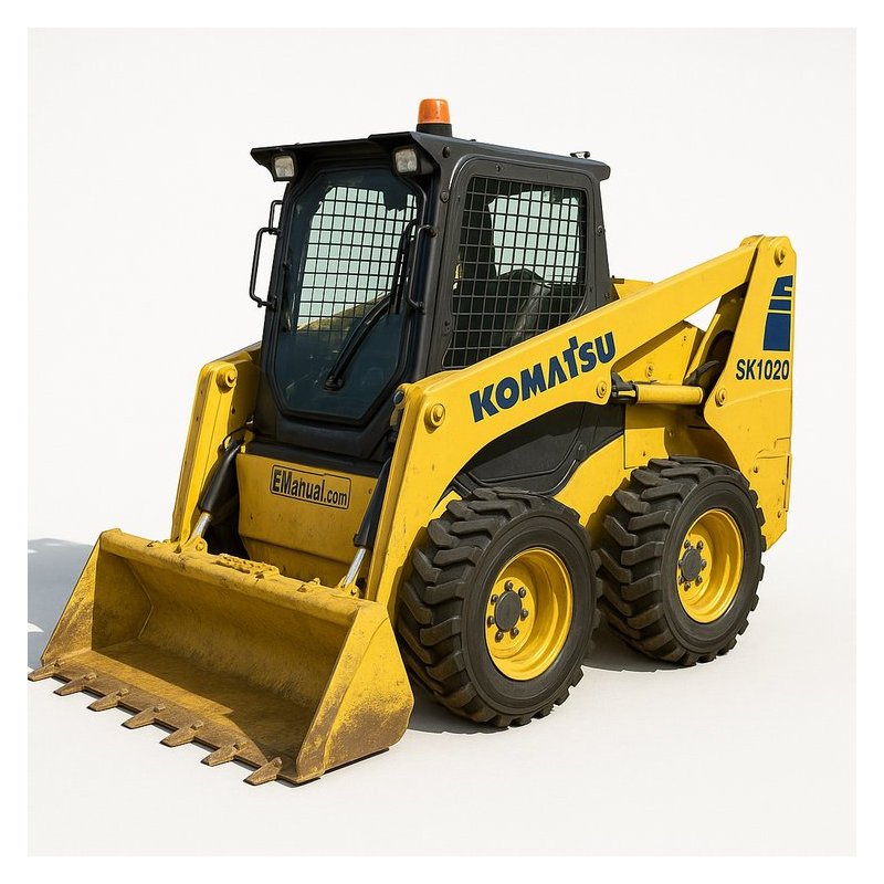 Komatsu Skid Steer Loader SK1020-5 Operation Workshop Service Repair Manual PDF Download