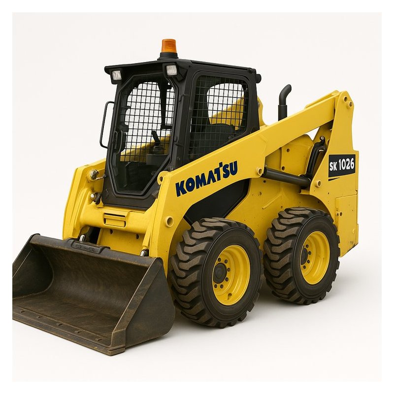 Komatsu SK1026-5 Turbo SKID Steer Loader Workshop Manual 