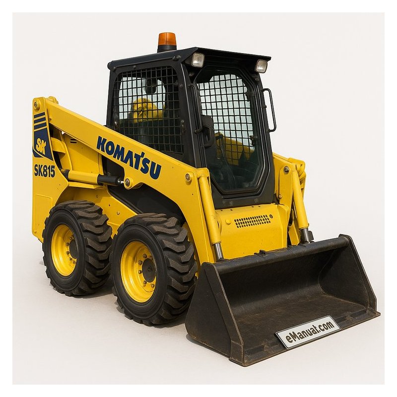 Komatsu SK714-5 SK815-5 SK815-5 Turbo Skid Steer Loader Workshop Service Repair Manual PDF Download