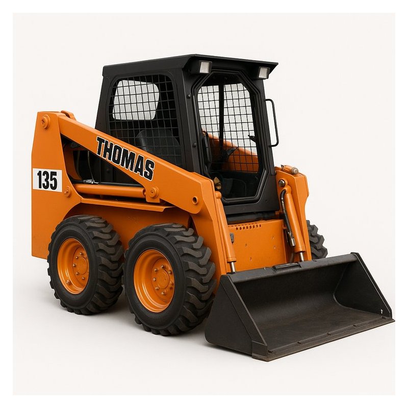 Thomas 135 137 153 1300 Protough Skid Steer Loader Servcie Workshop Service Repair Manual PDF Download