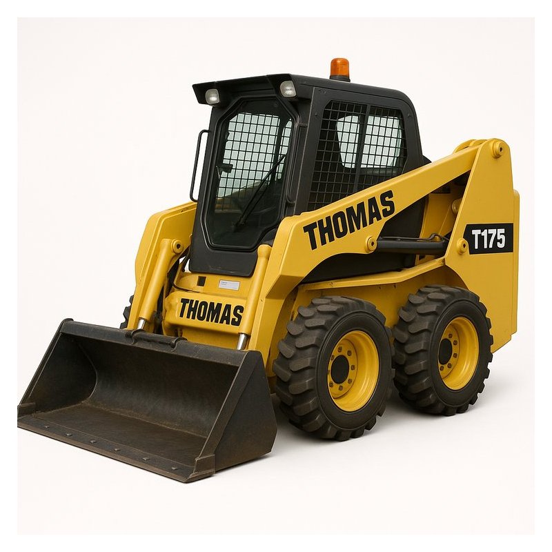 Thomas T175 T1700 Skid Steer Loader Workshop Service Repair Manual PDF Download