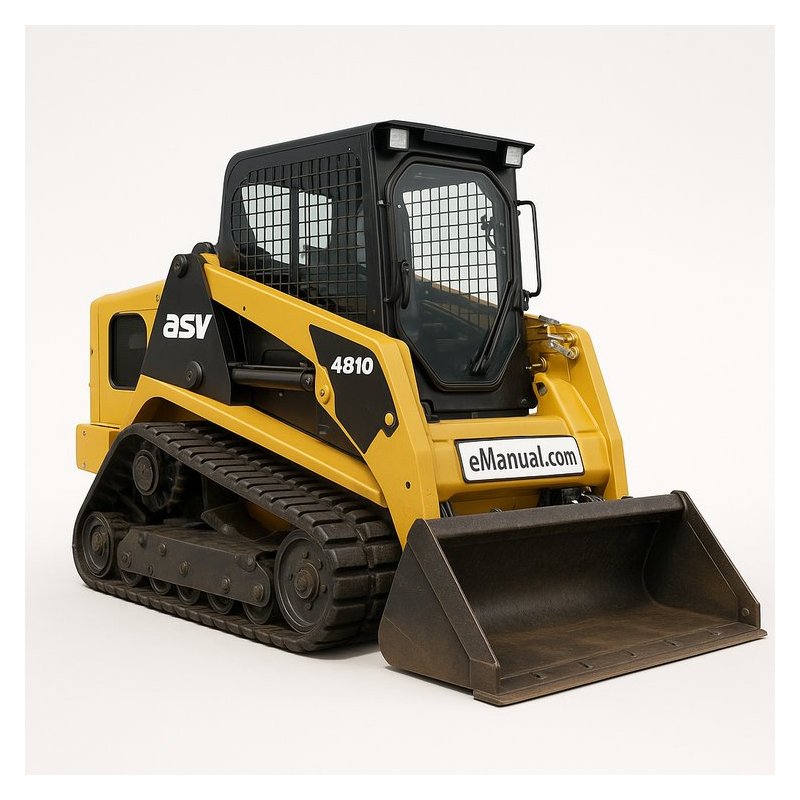 Asv 4810 Posi Track Loader Parts Catalog PDF Download