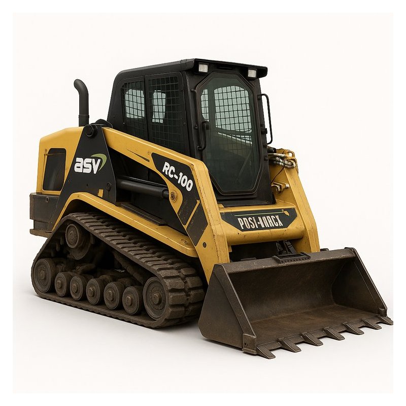 Asv Rc-100 Rubber Track Loader Parts Catalog PDF Download