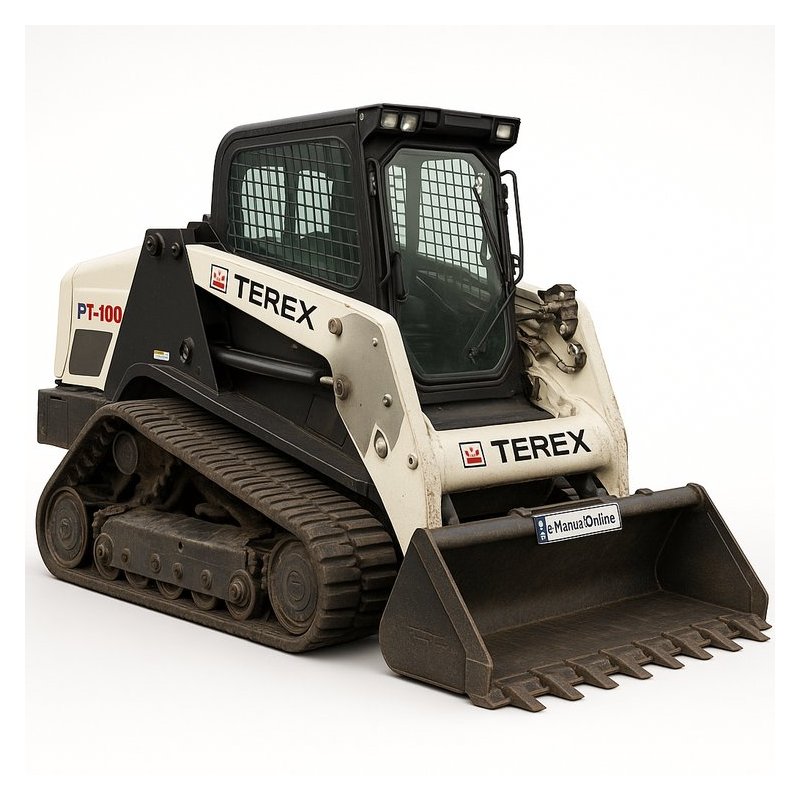 TEREX PT-100G PT-100GF Compact TRACK Loader Workshop Manual 