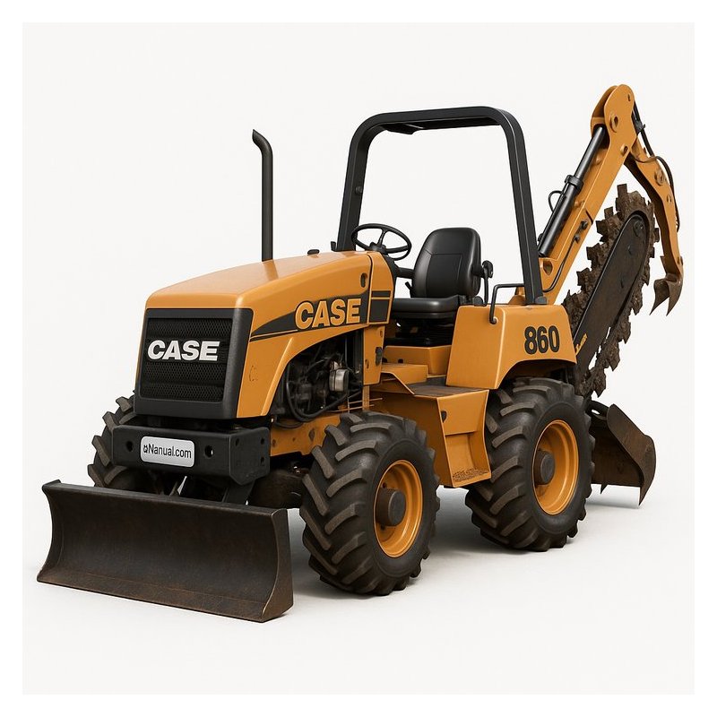 Case 860 Loader Backhoe