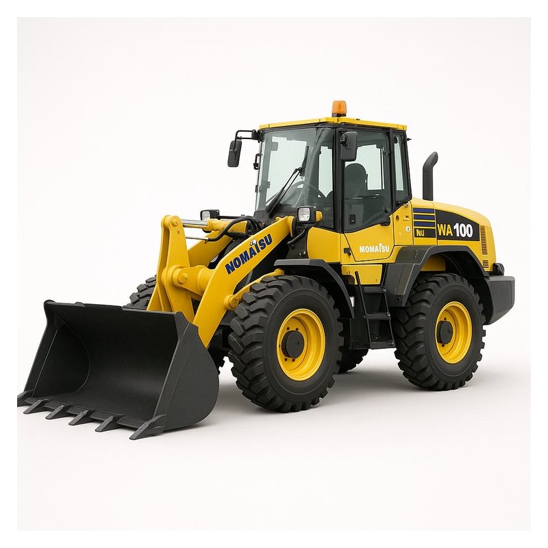 2 Manuals-Komatsu Engine 6595L1L & WA100-1 WA100 Wheel Loader Parts Part Ipl Exploded View Manual PDF Download