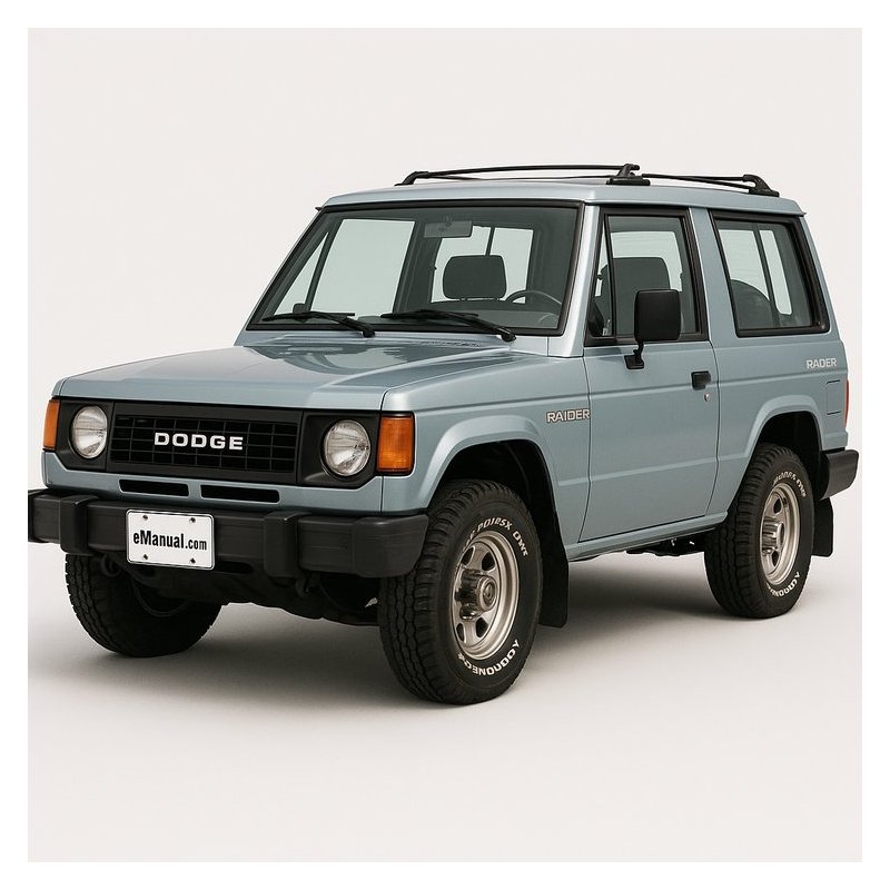 Dodge Raider 3 Door Suv Workshop Service Repair Manual PDF Download