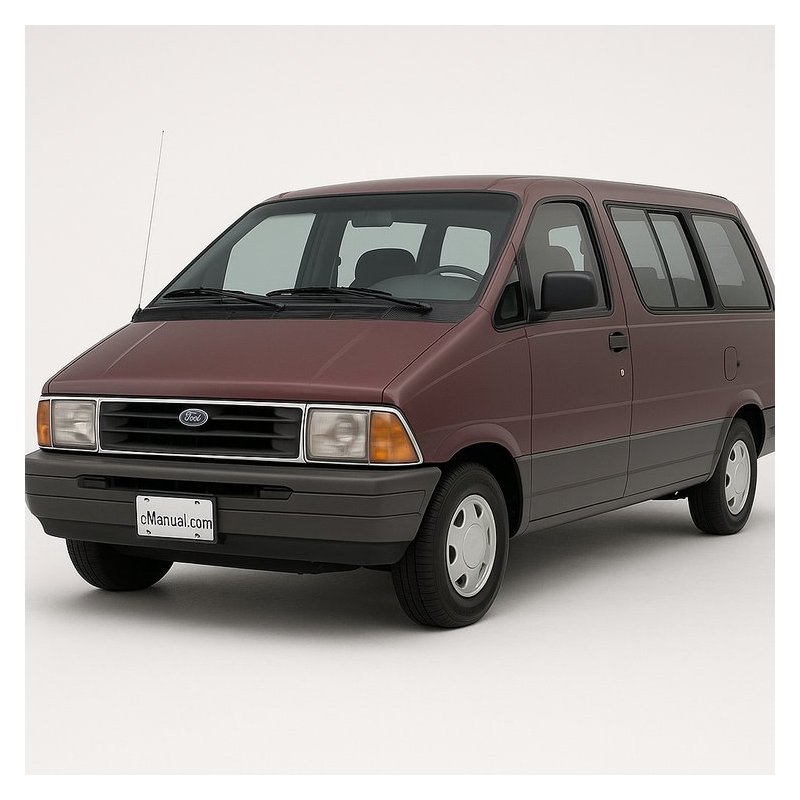 1992 Ford Aerostar Workshop Service Repair Manual PDF Download