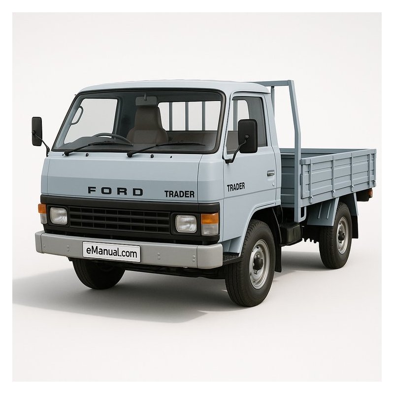 1989 Ford Trader Mazda T Truck Workshop Service Repair Manual PDF Download