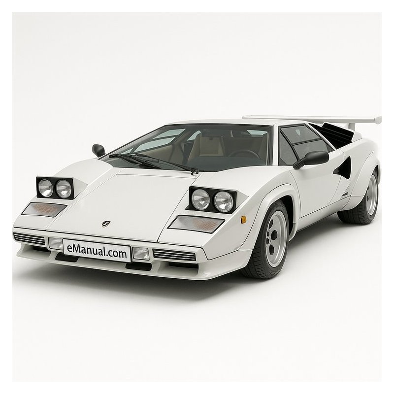 Lamborghini Countach Replica Assembly Manual PDF Download