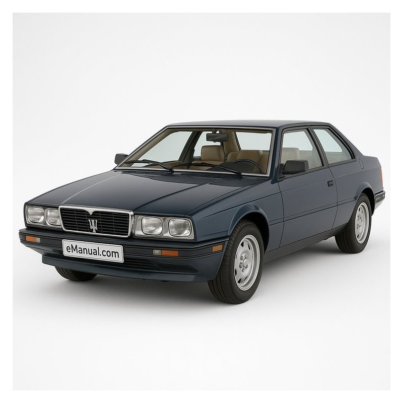Maserati Biturbo and Workshop Service Repair Manual PDF Download