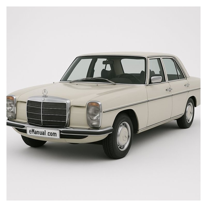 Mercedes Benz 220 230 240 250 280 300 W114 W115 Series Workshop Service Repair Manual PDF Download