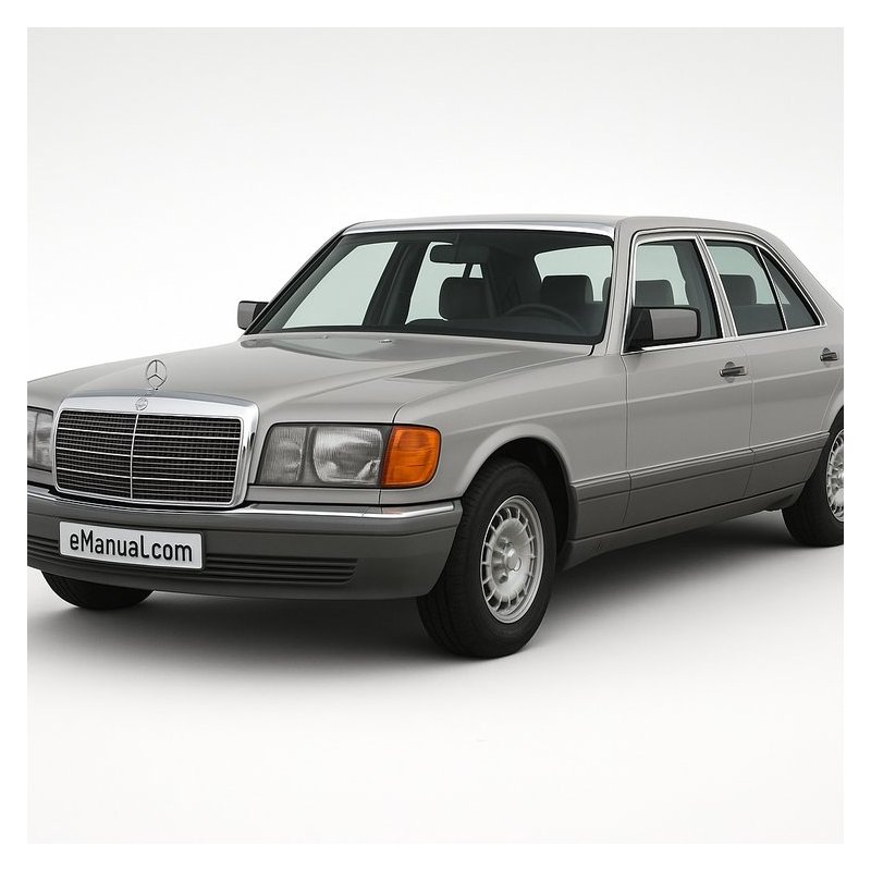 Mercedes-Benz W126 Workshop Service Repair Manual PDF Download