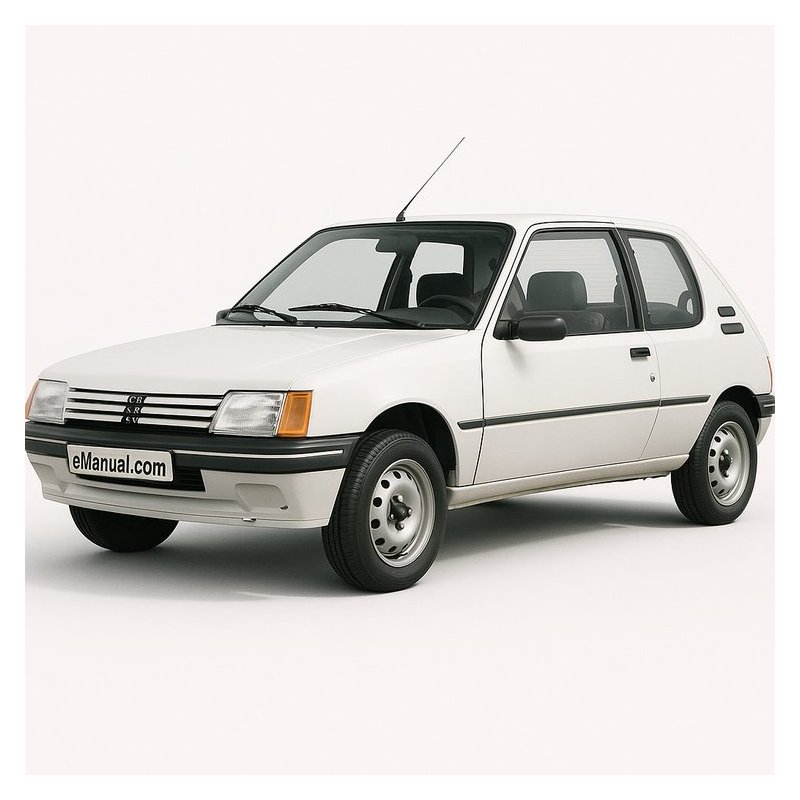 1993 Peugeot 205 All Models Covered Workshop Service Repair Manual PDF Download
