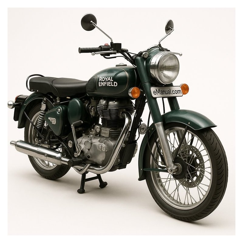 Royal Enfield Bullet Electra 500cc Motorcycle Workshop Service Repair Manual PDF Download