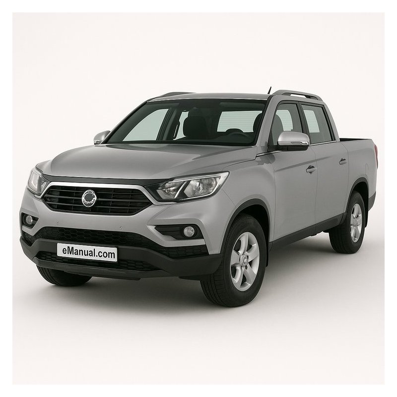Ssangyong Musso Workshop Service Repair Manual PDF Download