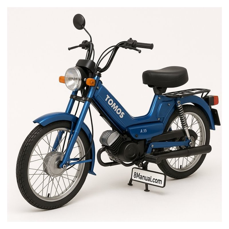 Tomos A35 Moped Workshop Service Repair Manual PDF Download