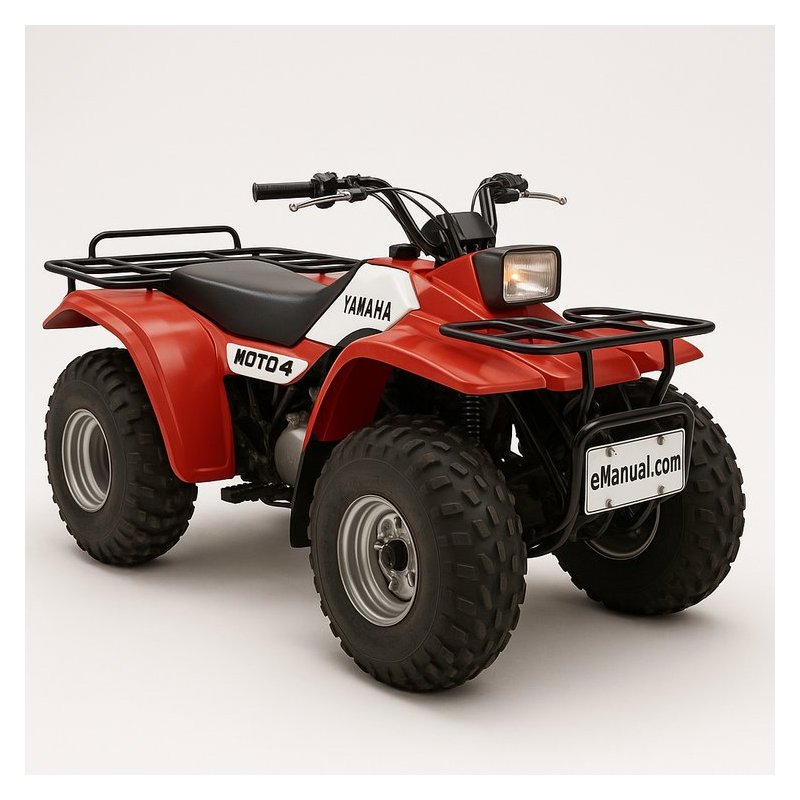 1988 Yamaha Moto 4 YFM350 ATV Workshop Service Repair Manual PDF Download