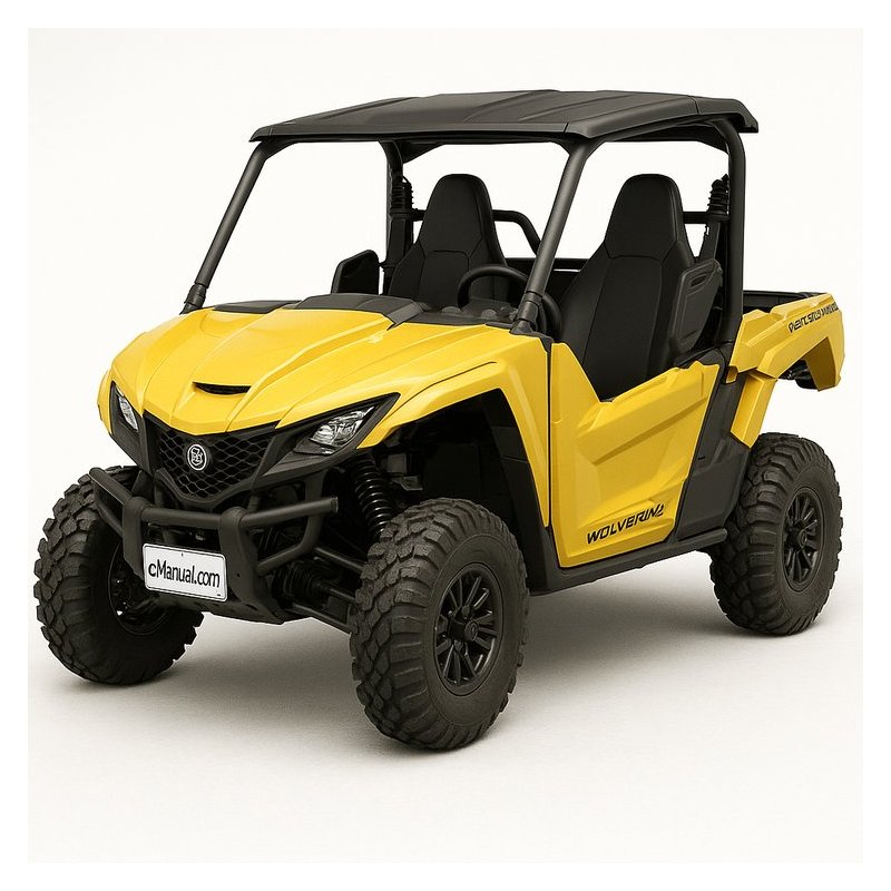 Yamaha Wolverine 350 4x4 ATV Workshop Service Repair Manual PDF Download
