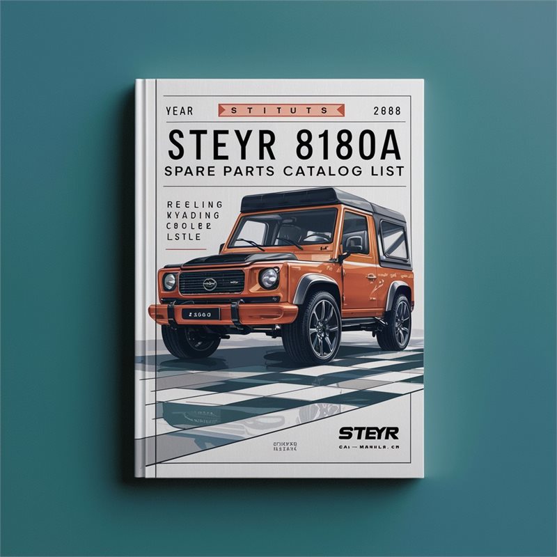 Inboard Engines Steyr 8165A 8180A Spare List Parts Catalog PDF