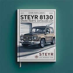 Inboard Engines Steyr 8130 8130A Spare List Parts Catalog PDF