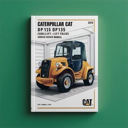 Caterpillar CAT DP100 DP115 DP135 DP150 Forklift Lift Trucks Service Repair Workshop Manual PDF