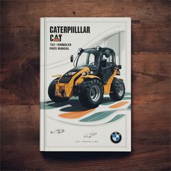 Caterpillar CAT TH560B Telehandler Parts Catalog PDF