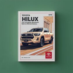 Toyota Hilux 1KZ-TE Engine Service Repair Workshop Manual PDF
