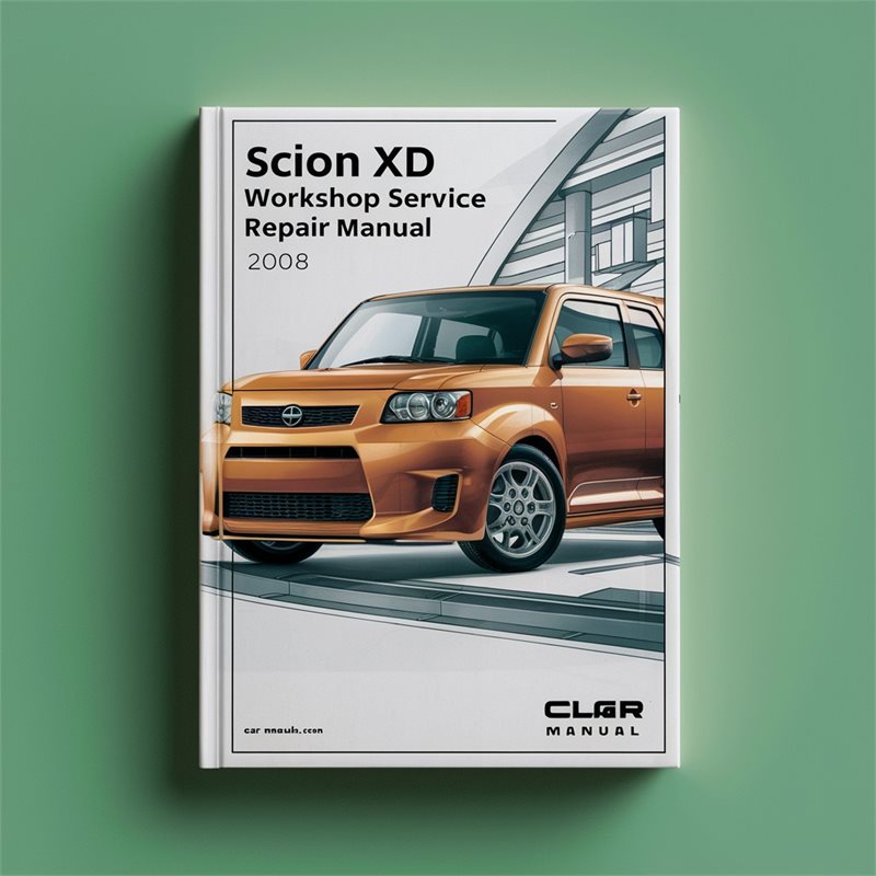 2008-2010 Scion Xd Service Repair Workshop Manual PDF