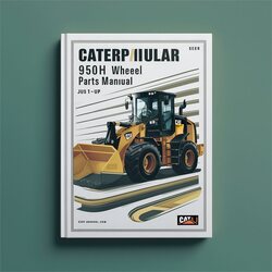 Caterpillar 950H Wheel Loader Parts JLX1-UP (MACHINE) Catalog PDF